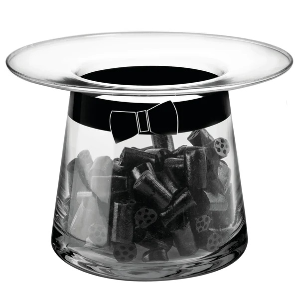 muurla X Moomin 姆明爸爸帽子玻璃花瓶 