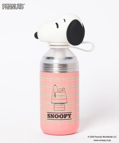 SNOOPY × LOWRYS FARM 聯名 立體史努比保冷吸管瓶 