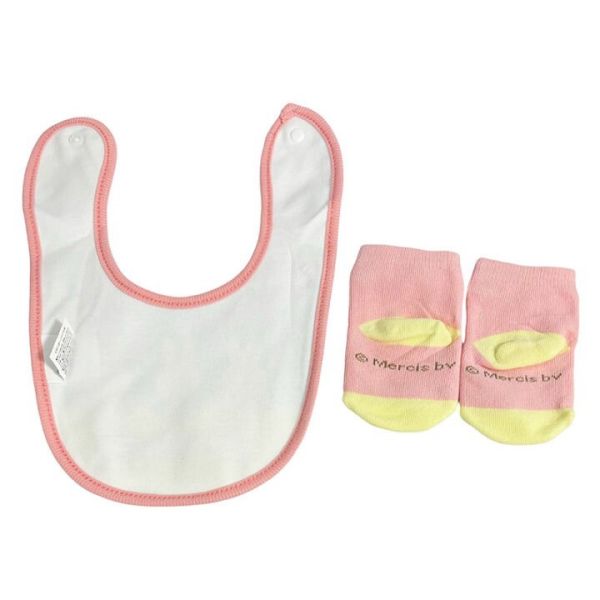 Miffy 嬰兒圍兜棉襪套裝組 (兩款) 