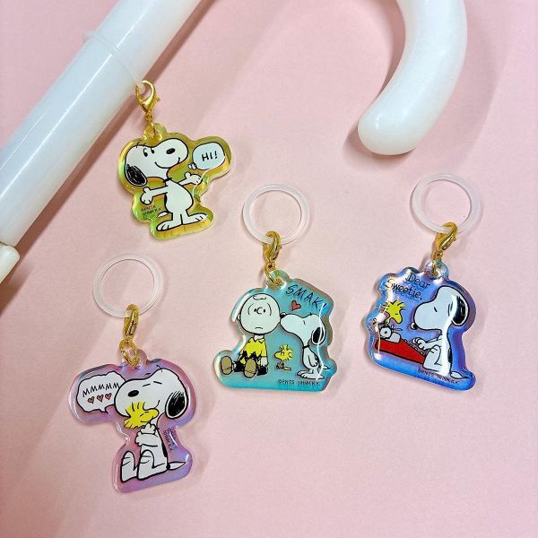 SNOOPY × WOODSTOCK 造型萬用吊飾 