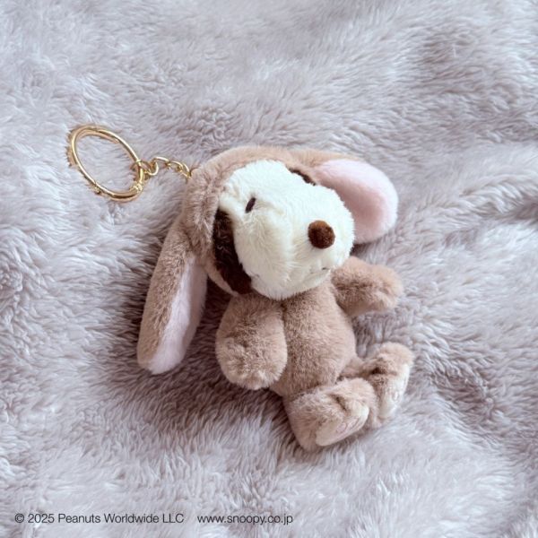 垂耳兔史努比吊飾(四色) 