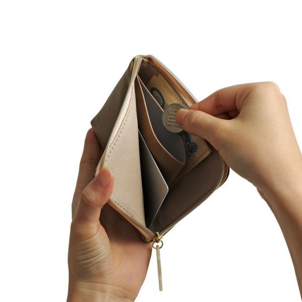 Moomin L型皮革短夾 