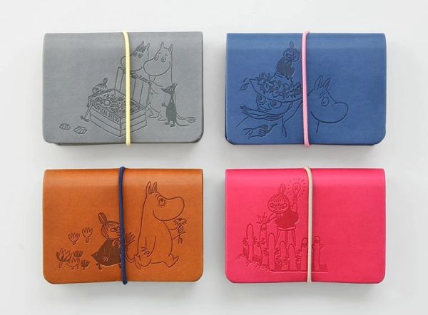 Moomin 卡片收納短夾 (四色) 