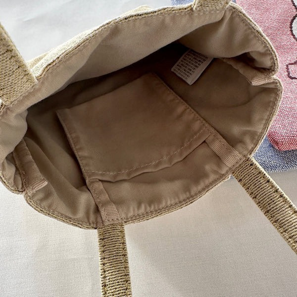 Dick Bruna 米菲時尚緹花編織手提包 