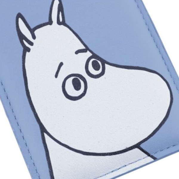 Ajioka Moomin牛皮車票夾 