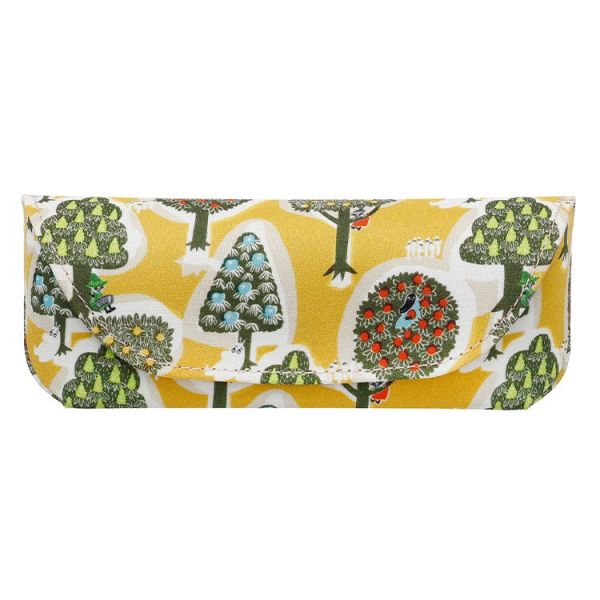 Moomin 春季花卉、圓點 時尚眼鏡盒 