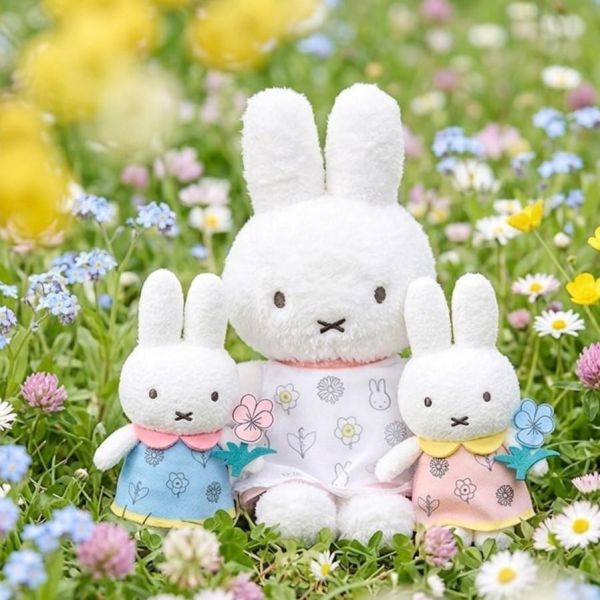 Miffy bloom 花語洋裝玩偶吊飾 