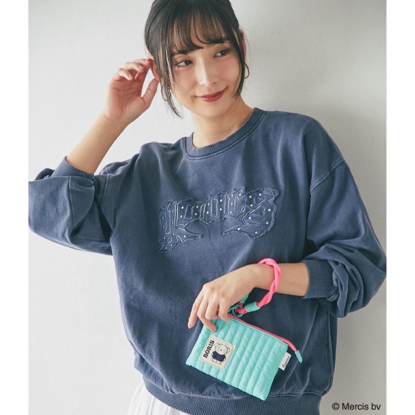 Miffy × BORIS 絎縫手繩收納包 