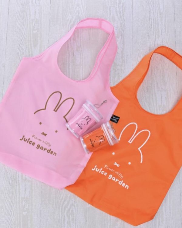 Flower Miffy Juice Garden 杯型收納環保袋 