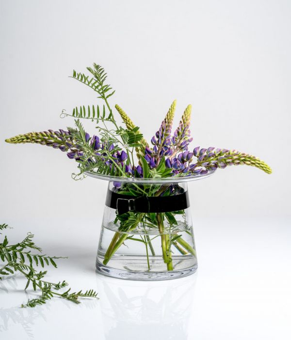 muurla X Moomin 姆明爸爸帽子玻璃花瓶 