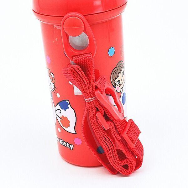 skater kitty x peko糖果抗菌兒童水壺480ml/環保餐具組 