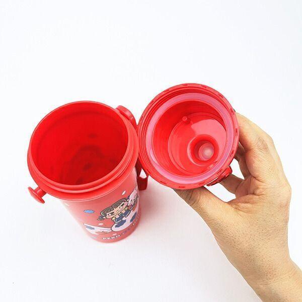 skater kitty x peko糖果抗菌兒童水壺480ml/環保餐具組 