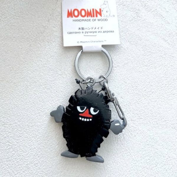 Moomin 瑞典手工木製鑰匙圈 