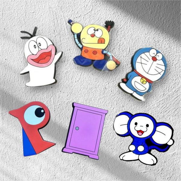 藤子．F．不二雄 橡膠磁鐵系列 (六款) 
