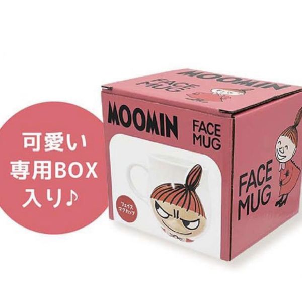 Moomin 立體造型臉型馬克杯（350ml） 