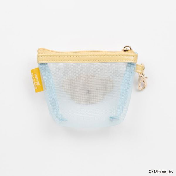 fab. 米菲/boris漆皮網狀可掛式零錢包 