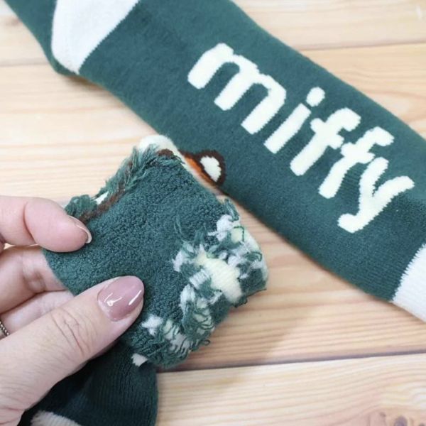 MIFFY × BORIS 暖暖絨毛襪 