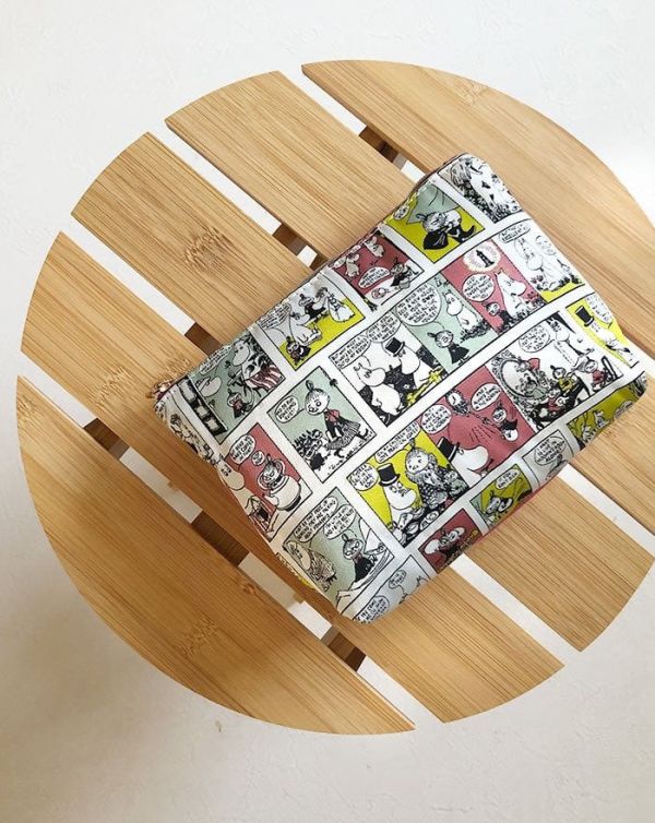 Moomin 漫畫織物收納包 