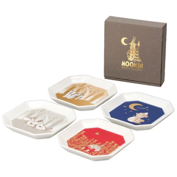 Yamaka山加 X Moomin 八角小碟子 (拆賣) 