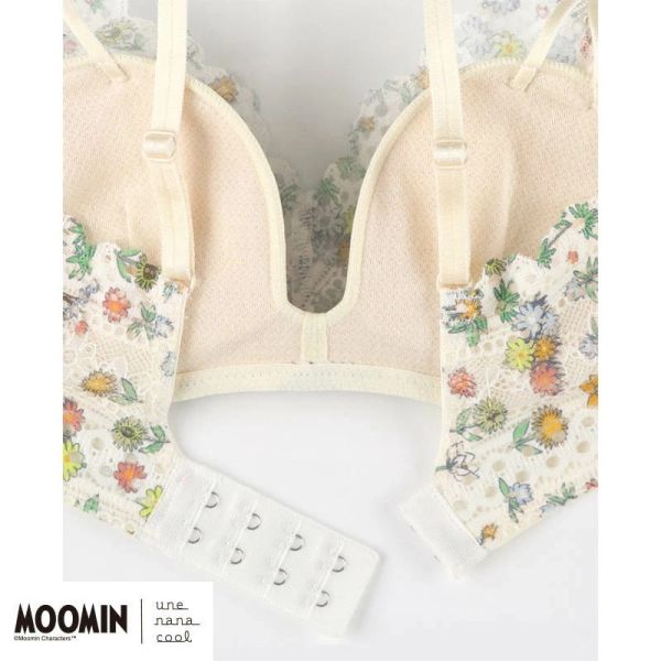 MOOMIN × une nana cool 日本限定 蕾絲內衣褲 