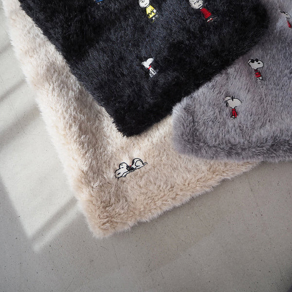 Heming's 史努比刺繡毛絨手提袋 