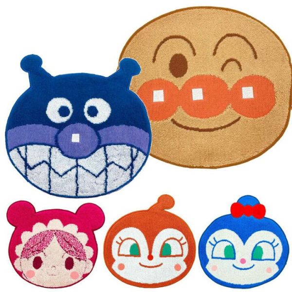 麵包超人大臉手帕 