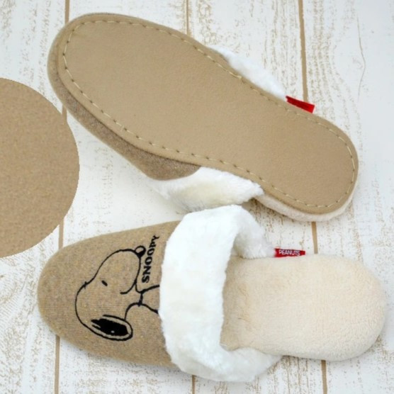 PEANUTS 史努比 暖暖室內拖鞋 