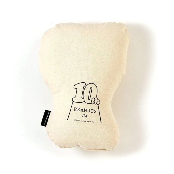 PEANUTS Cafe 10周年限定 JOE COOL造型迷你靠枕 