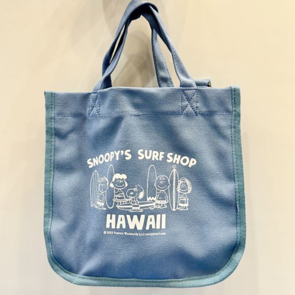 Snoopy surf shop 帆布手提斜揹袋 三款 