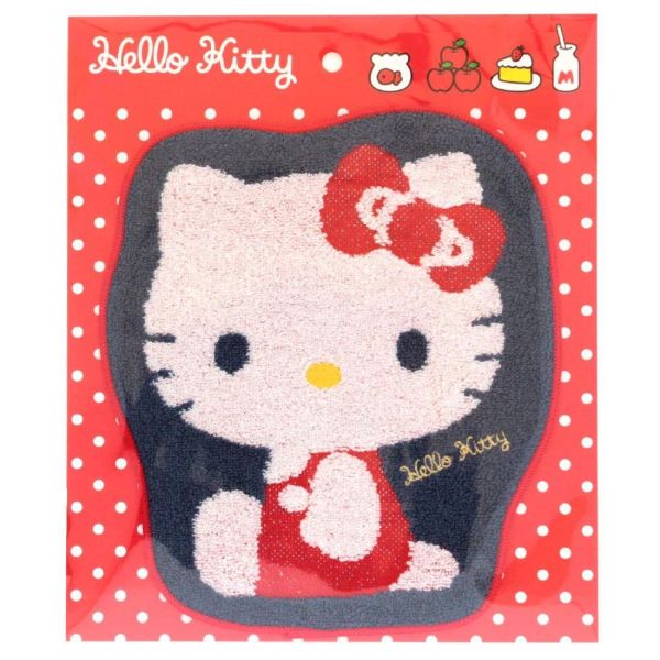 Sanrio Kitty 側坐造型手帕 