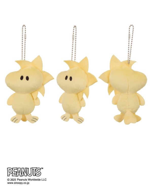 PEANUTS 小夥伴扁扁絨毛吊飾 