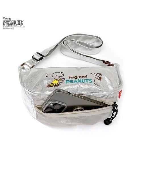 PEANUTS × ROOTOTE 半月型多功能肩背包 