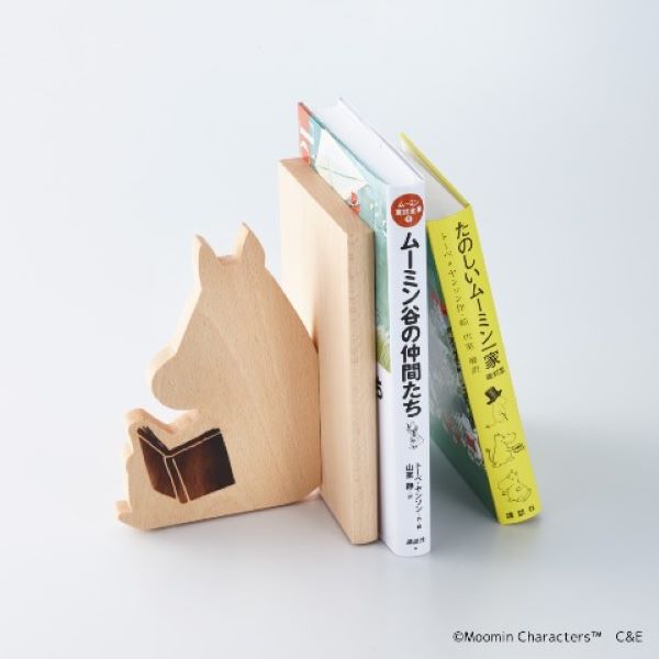 Moomin characters 木製書架 