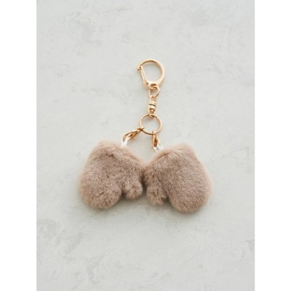 MIFFY & BORIS 暖暖毛絨手套吊飾 