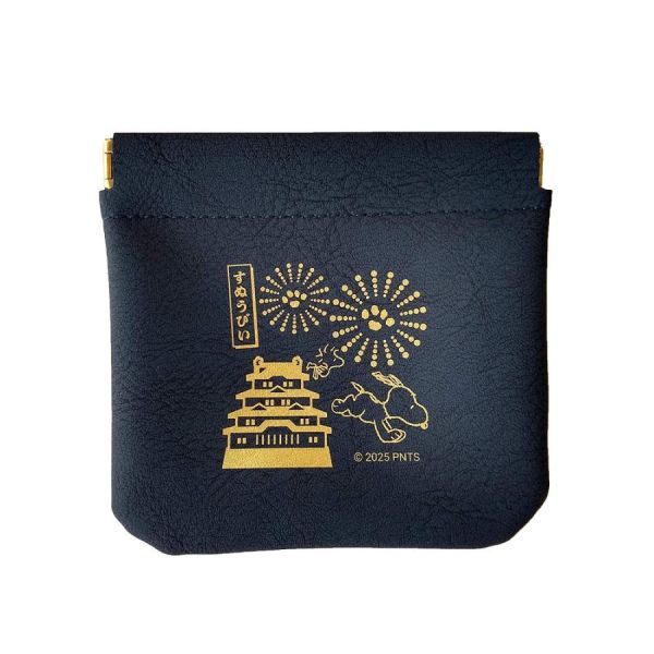 SNOOPY 和風彈簧零錢包 