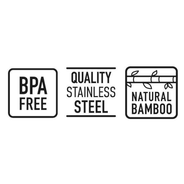 PEANUTS Cafe × Black+Blum 不鏽鋼 × 竹蓋 質感午餐盒 