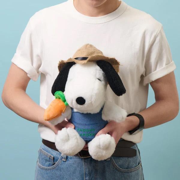 Snoopy Garden 農夫史努比玩偶 