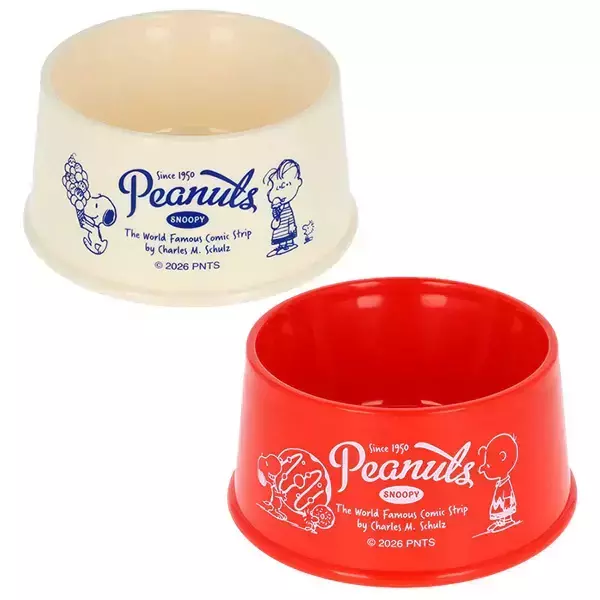Snoopy 復古狗碗造型收納盒 