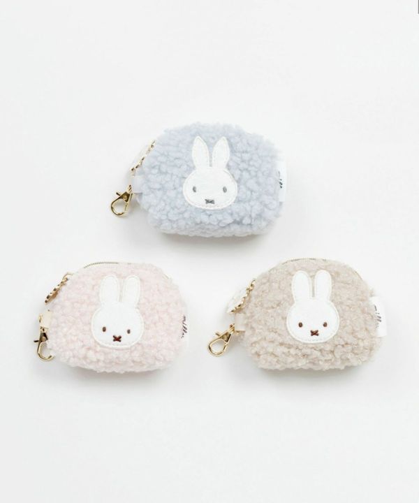 MIFFY BOA 絨毛小零錢包吊飾 