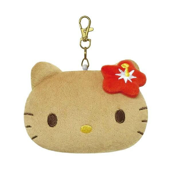 夏威夷KITTY伸縮票卡零錢包 