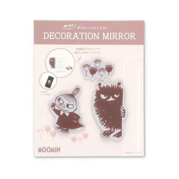 MOOMIN 小不點＆史丁奇 裝飾小鏡子三件組 