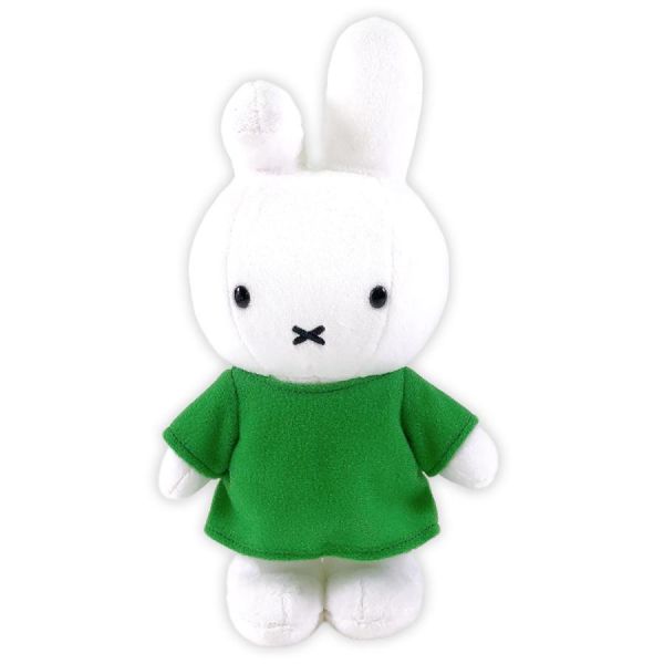 Sekiguchi Miffy Dan綠洋裝站立毛絨玩偶 