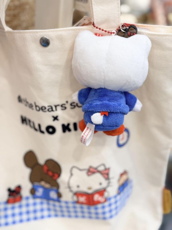 小熊學校 × Hello Kitty 聯名吊飾娃娃 