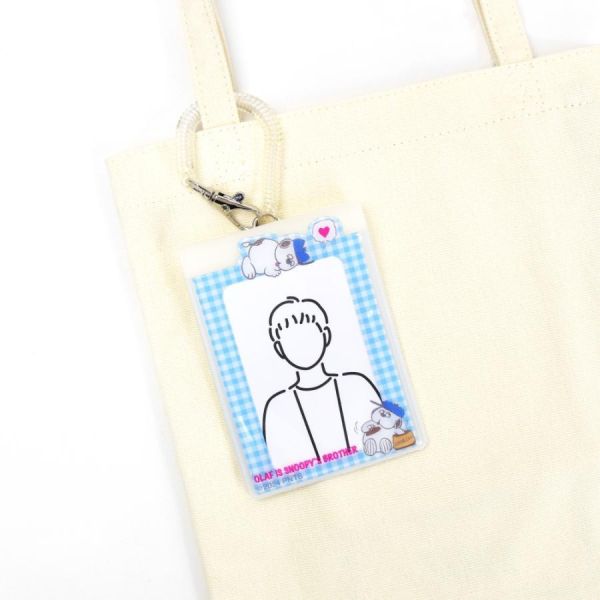 歐拉夫 照片線圈票卡夾/識別證夾 