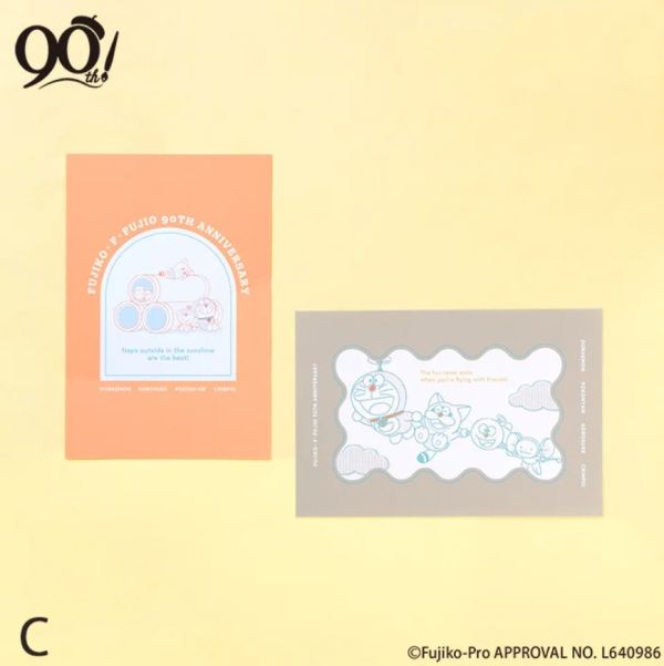 Flowering X I'm Doraemon 90周年紀念明信片 