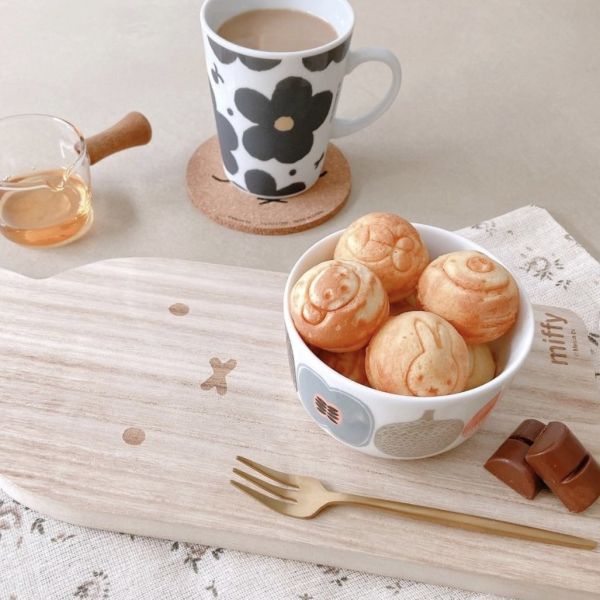 Miffy  雞蛋糕、章魚燒烤盤 