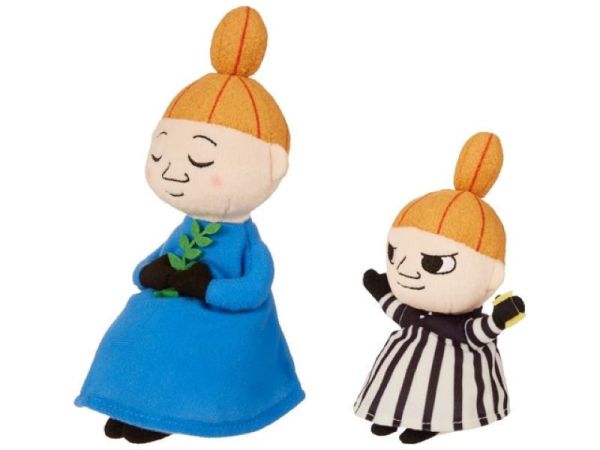 Moomin shop限定 Tove Jansson 小不點坐姿毛絨玩具 