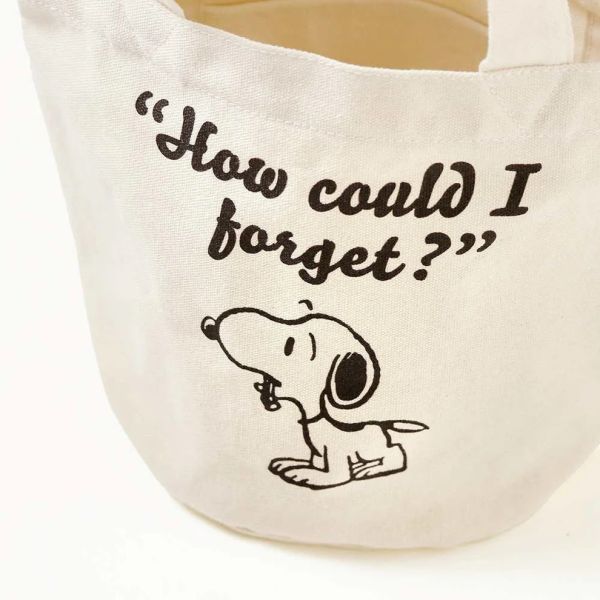 PEANUTS Cafe 史努比帆布托特包 