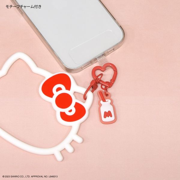 Hello Kitty 大頭造型手機掛環 