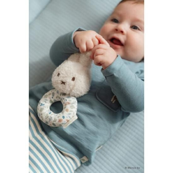 Little dutch聯名米菲花草嬰兒三件套(藍) 